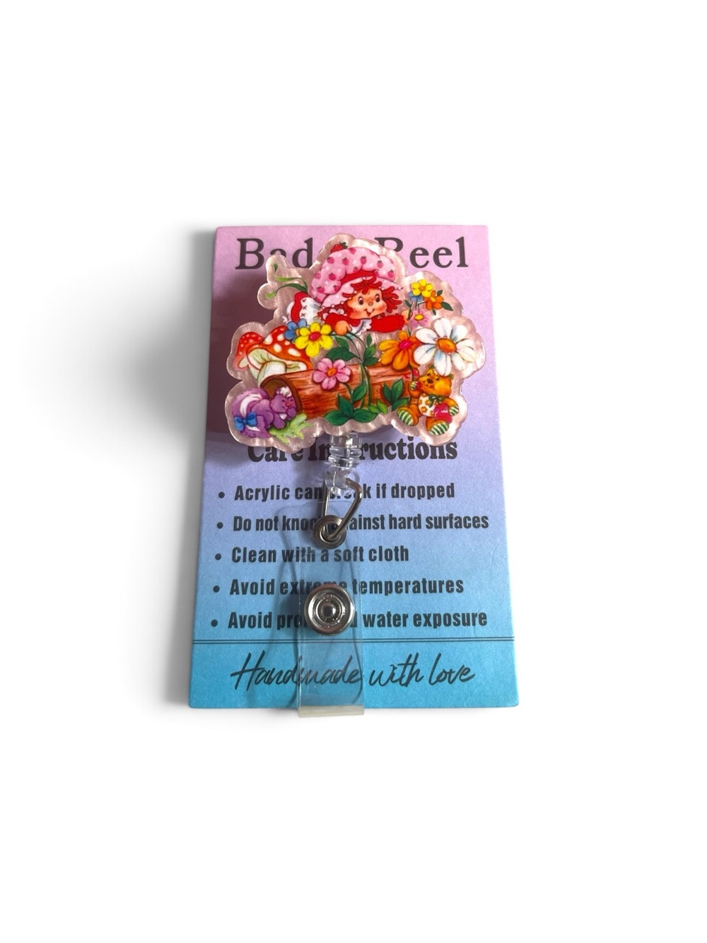 Strawberry Shortcake Badge Reel